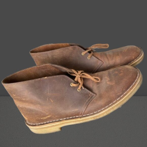Clarks Men's Originals Desert Boot in Brown Leather.  Size: 10 - Picture 7 of 14